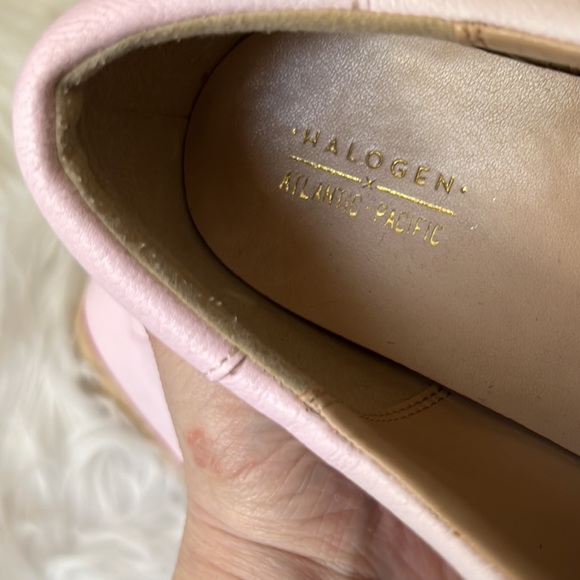 HALOGEN x Atlantic-Pacific Pink Oxford Shoes - Picture 6 of 7